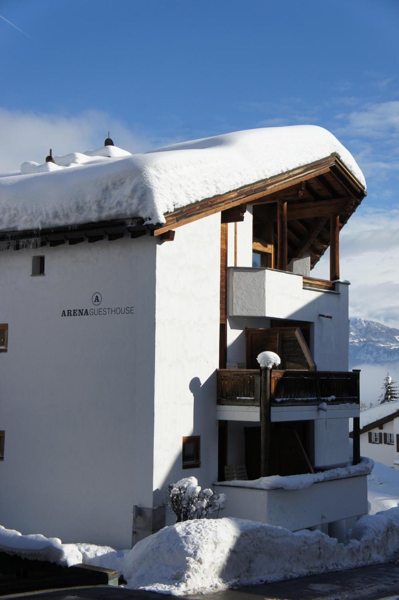Arena Guesthouse Flims Bagian luar foto